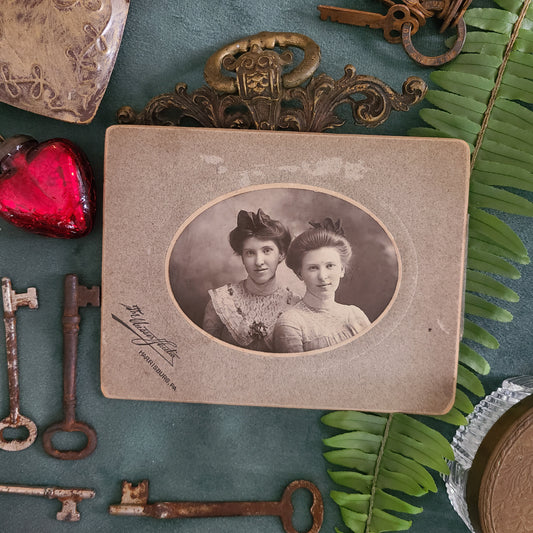The Sisters Antique Photograph