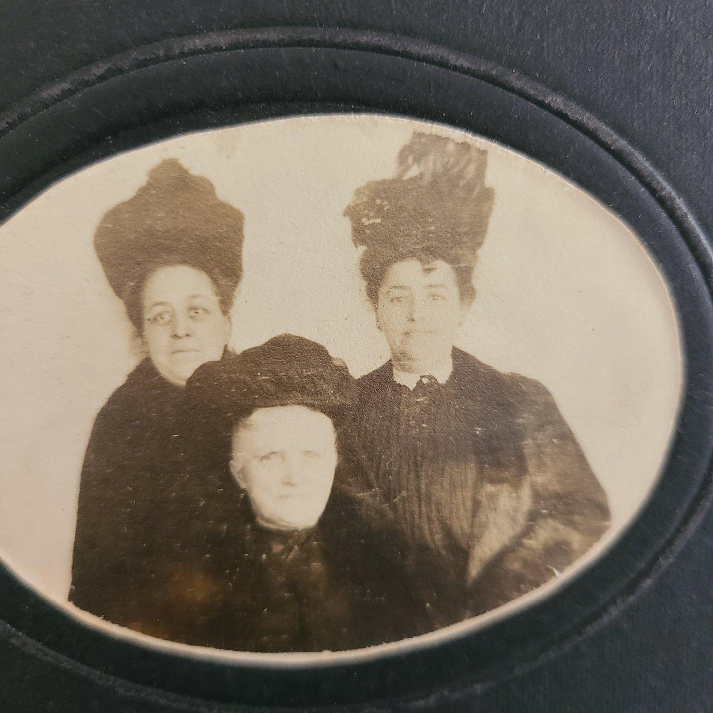 The Hat Ladies of 1908 Photograph