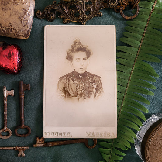Deolinda's Mother: 1903 Photograph